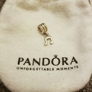 Music Note Pandora Charm